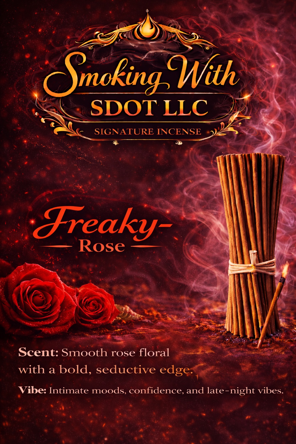Freaky Rose incense