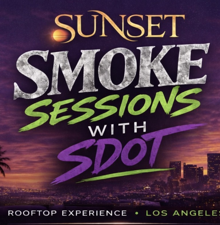 Sunset Smoke Sessions with Sdot — Rooftop Experience Los Angeles